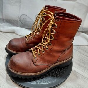 Vintage Womens Red Wing Irish Setter Classic Work / Hunting Boots SIZE 6.5C Wide